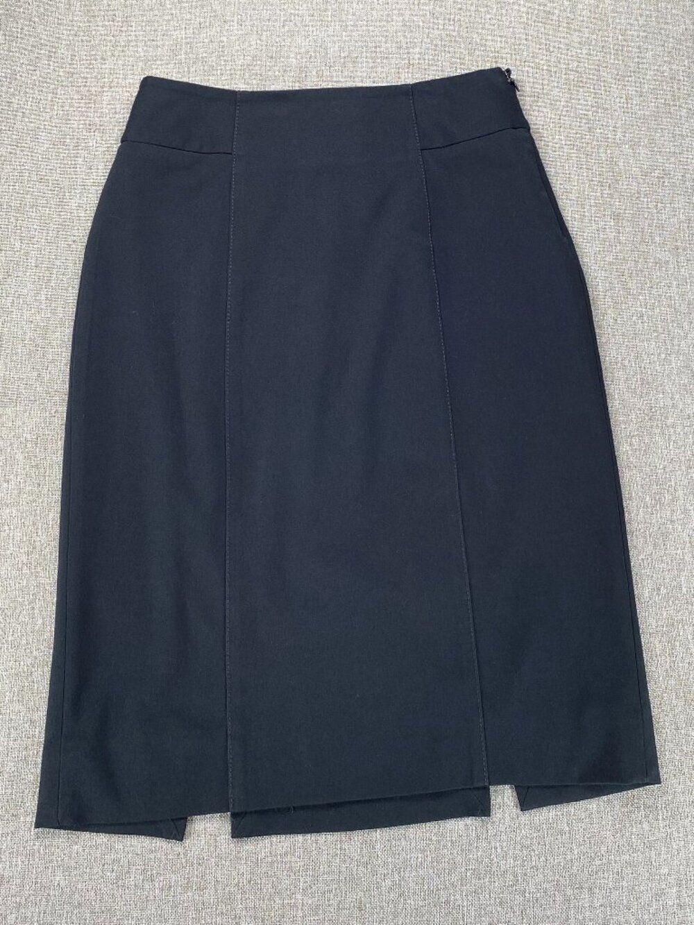 White House Black Market Pencil Skirt Women's 2 Black Office Casual - Picture 4 of 12